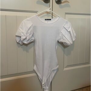 White zara body suit! Size small